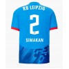 RB Leipzig Mohamed Simakan #2 3rd Trikot 2023-24 Kurzarm